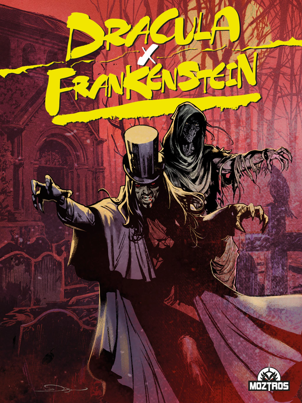 drac-frank_cov_moztros Drácula X Frankenstein - Imagen 1